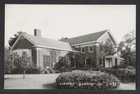 Postcard of Library in Glencoe, Illinois, United States of America, KOOPM 11655