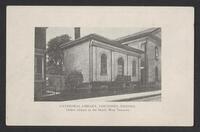 Postcard of Old Cathedral Library in Vincennes, Indiana, United States of America, KOOPM 12101