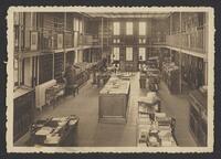 Postcard of Collège Saint-Michel, Bibliothèque des Bollandistes (interior) in Bruxelles, Belgium, KOOPM 00708
