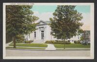 Postcard of Public Library in Thompsonville, Connecticut, United States of America, KOOPM 11156