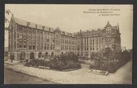 Postcard of Collège Saint-Michel, Bibliothèque des Bollandistes in Bruxelles, Belgium, KOOPM 00701
