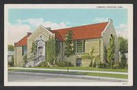 Postcard of Public Library in Creston, Iowa, United States of America, KOOPM 12178