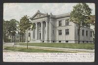 Postcard of Public Library in Decatur, Illinois, United States of America, KOOPM 11609