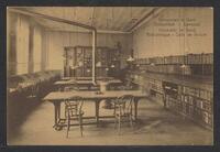 Postcard of University Library (interior) in Gent, Belgium, KOOPM 00777