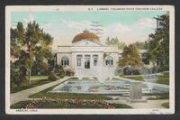Postcard of State College of Education Library in Greeley, Colorado, United States of America, KOOPM 10874