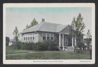 Postcard of Memorial Library in Ocean Park, Maine, United States of America, KOOPM 12732