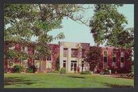 Postcard of Harding College, Beaumont Memorial Library in Searcy, Arkansas, United States of America, KOOPM 10535