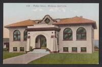 Postcard of Public Library in Monterey, California, United States of America, KOOPM 10651