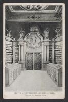 Postcard of Universiteitsbibliotheek (interior) in Leuven, Belgium, KOOPM 00890