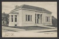 Postcard of Public Library in Torrington, Connecticut, United States of America, KOOPM 11158