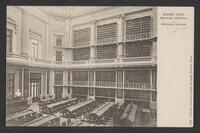Postcard of Biblioteca Nacional (interior) in Buenos Aires, Argentina, KOOPM 00025