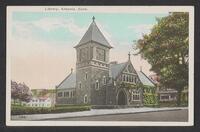 Postcard of Public Library in Ansonia, Connecticut, United States of America, KOOPM 10896