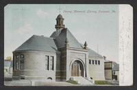 Postcard of Peavy Memorial Public Library in Eastport, Maine, United States of America, KOOPM 12613