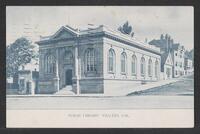 Postcard of Carnegie Public Library in Vallejo, California, United States of America, KOOPM 10826