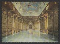 Postcard of Benediktinerstift Library in Melk, Austria, KOOPM 00282