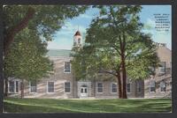 Postcard of Rockford College - John Hall Sherrat Library in Rockford, Illinois, United States of America, KOOPM 11708