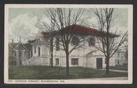Postcard of Carnegie Library in Bloomington, Indiana, United States of America, KOOPM 11765