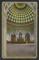 Postcard of Public Library (interior) in Chicago, Illinois, United States of America, KOOPM 11546
