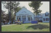 Postcard of Memorial Library in Boothbay Harbor, Maine, United States of America, KOOPM 12556