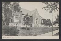 Postcard of Public Library in Spencer, Iowa, United States of America, KOOPM 12269