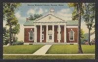 Postcard of Public Library in Norway, Maine, United States of America, KOOPM 12730