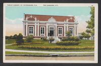 Postcard of Public Library (old) in Saint Petersburg, Florida, United States of America, KOOPM 11287