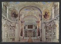 Postcard of Stift (Abbey) Library (interior) in Admont, Austria, KOOPM 00160
