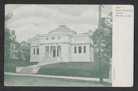 Postcard of Curtis Memorial Library in Meriden, Connecticut, United States of America, KOOPM 10983
