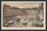 Postcard of Museo, Biblioteca principal (interior) in La Plata, Argentina, KOOPM 00033